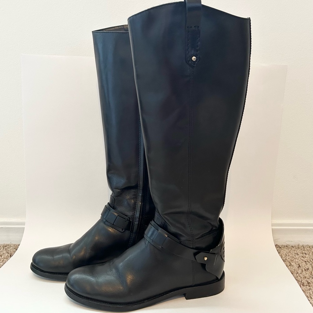 Tory Burch Derby Riding Boots